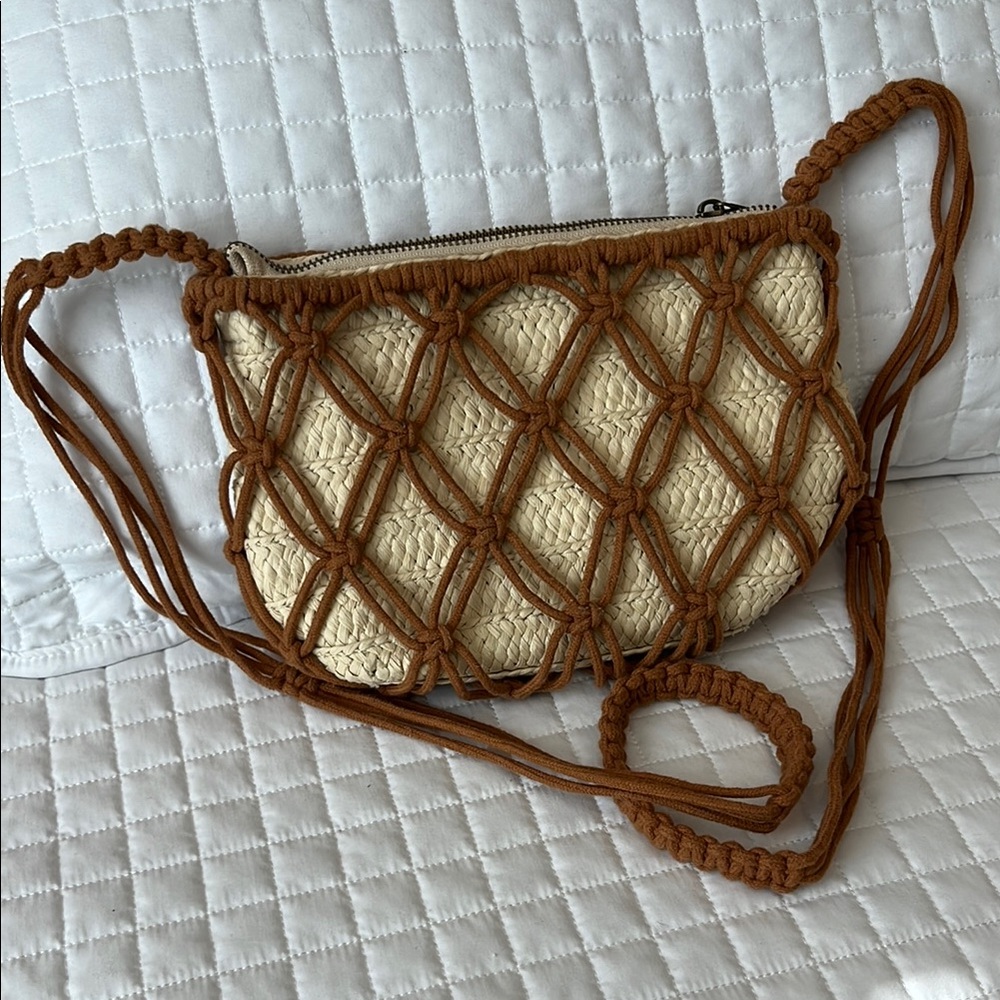 Summer Woven Shoulder Bag